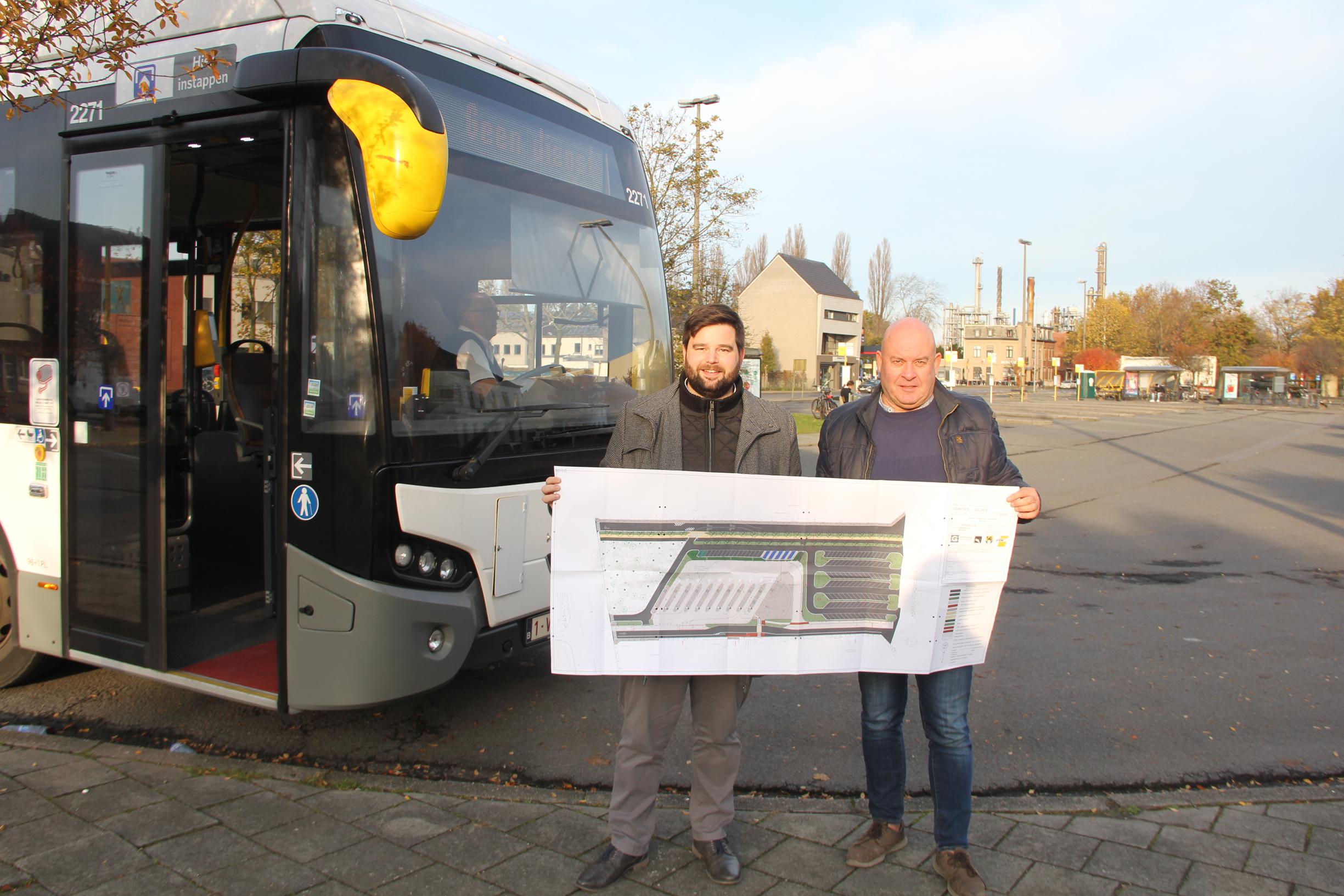 Na 15 jaar gaat heraanleg Busplein eindelijk van start - Het Nieuwsblad