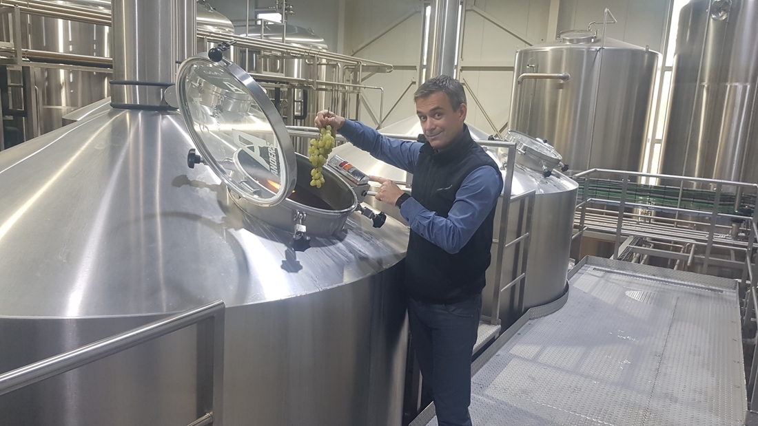 Brouwer uit Hoeilaart lanceert bier op basis van witte druiven