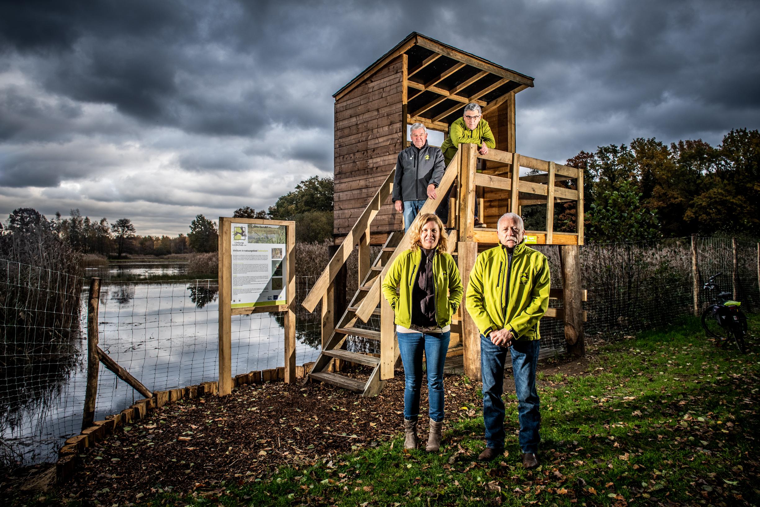 Nieuw platform biedt inkijk in natuurgebied Ballewijers