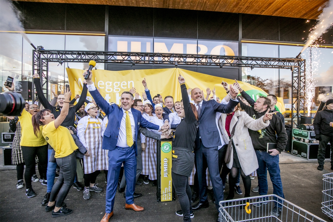 Jumbo opent tweede Belgische winkel met wijnvaten aan de muur, want “Vlamingen zijn bourgondischer dan Nederlanders”