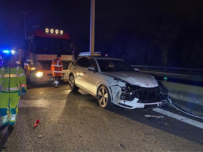 E313 naar Antwerpen sneller dan verwacht weer vrij na zwaar ongeval in Ranst