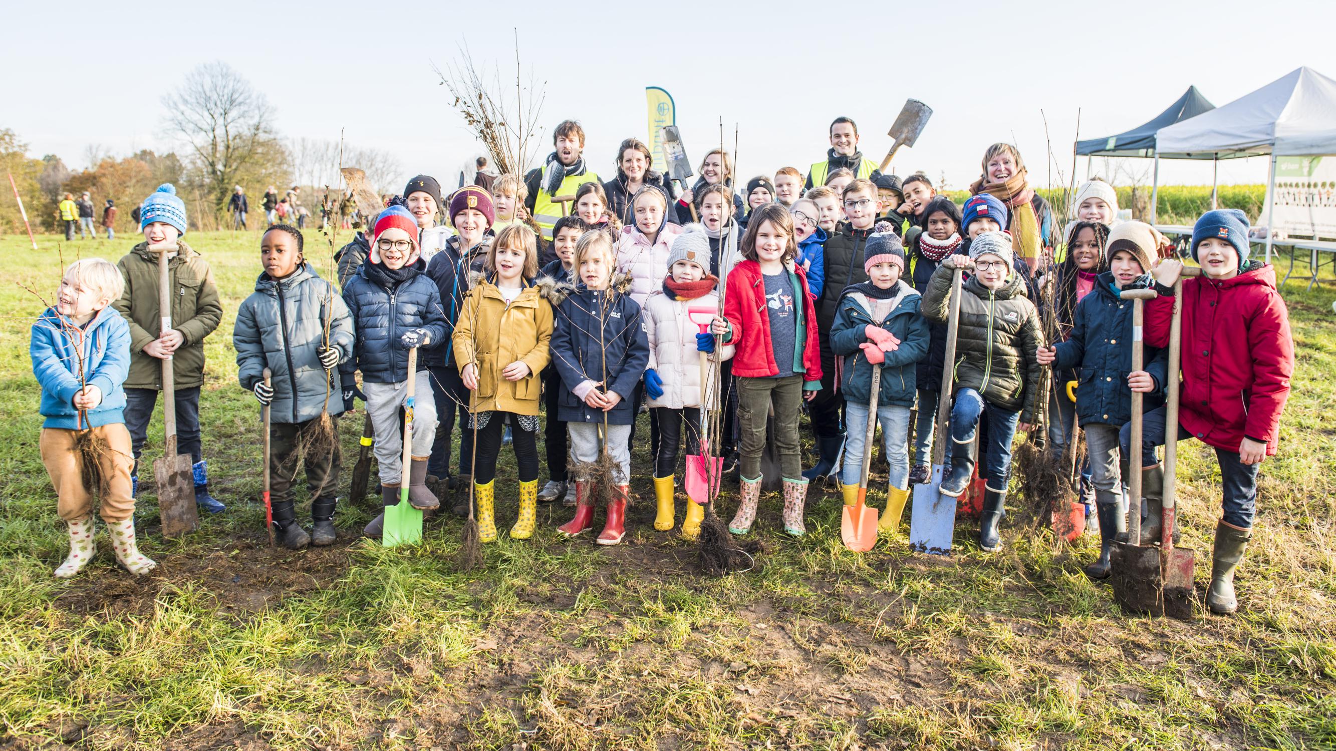 Steenbergse Bossen 1,5 hectare groter met dank aan bouwgroep BAM
