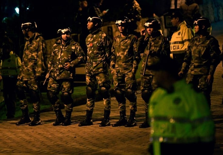 Protesten in Colombia: avondklok van kracht in Bogota, zeker drie doden bij aanslag op politiepost