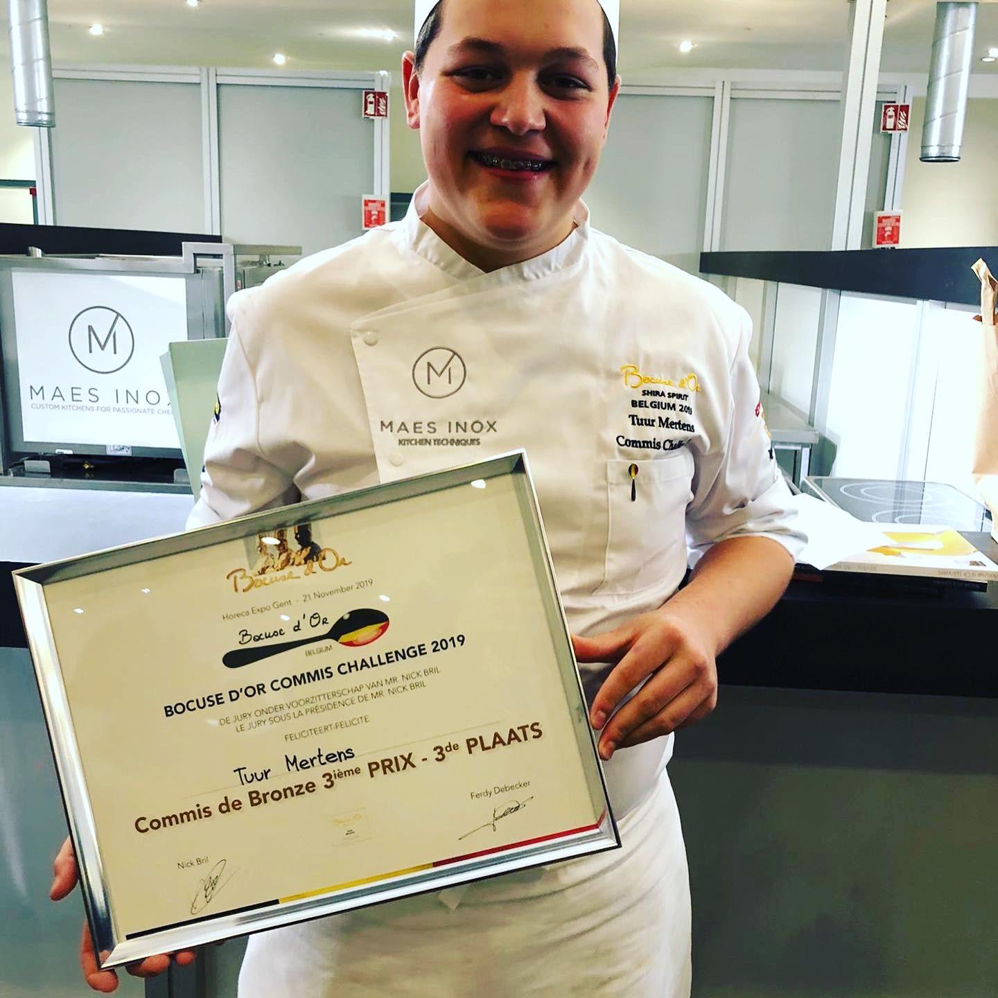 Jong Kempens talent haalt brons op prestigieuze kookwedstrijd
