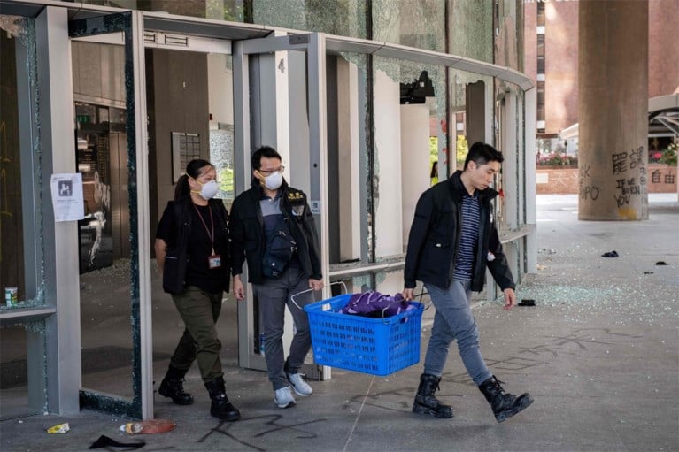 Trump ondertekent wetsvoorstellen die betogers in Hongkong steunen