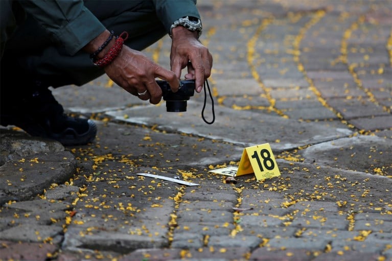 Twee soldaten gewond door granaatexplosie in Jakarta