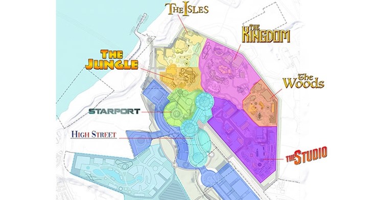 Gigantisch attractiepark opent over vijf jaar de deuren: kijk nu al even rond