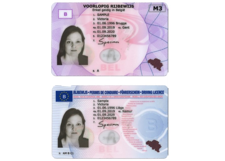 Belgisch rijbewijs ziet er binnenkort anders uit