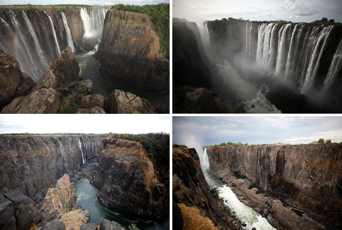 Wereldberoemde Victoria Falls-watervallen dreigen op te drogen: waterpeil op laagste punt in kwarteeuw