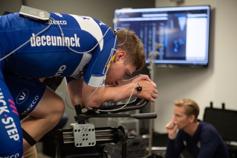 Geslaagde windtunneltest voor Remco Evenepoel in Verenigde Staten