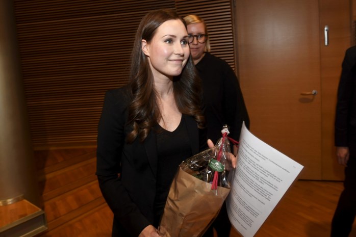 Finse Sanna Marin is met haar 34 jaar ’s werelds jongste ...