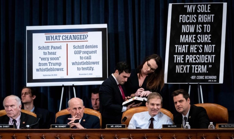 Impeachmentonderzoek tegen Trump: bitsige debatten in Huis van Afgevaardigden