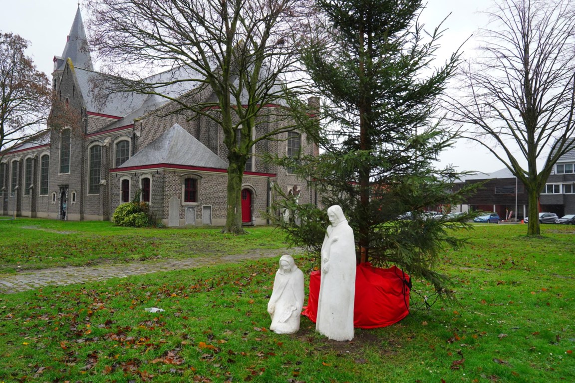 Geen plaats in de herberg, en nu zelfs geen stal voor Maria en Jozef
