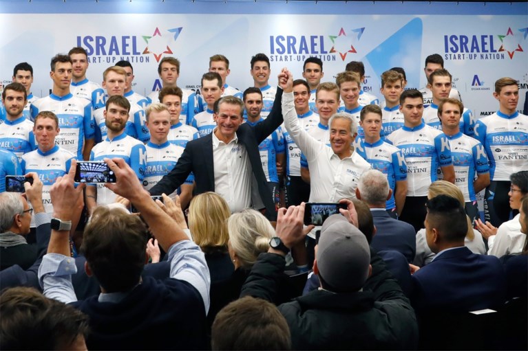 Israel Start-Up Nation kiest voor wit met blauwe streep