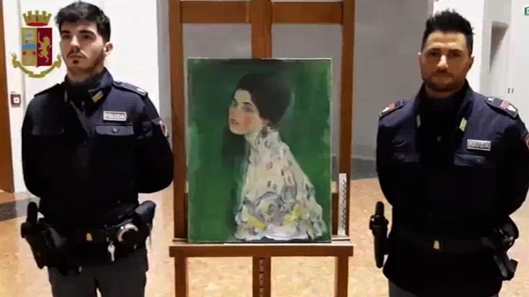 Schilderij van wereldberoemde schilder Klimt duikt na 23 jaar op in vuilniszak