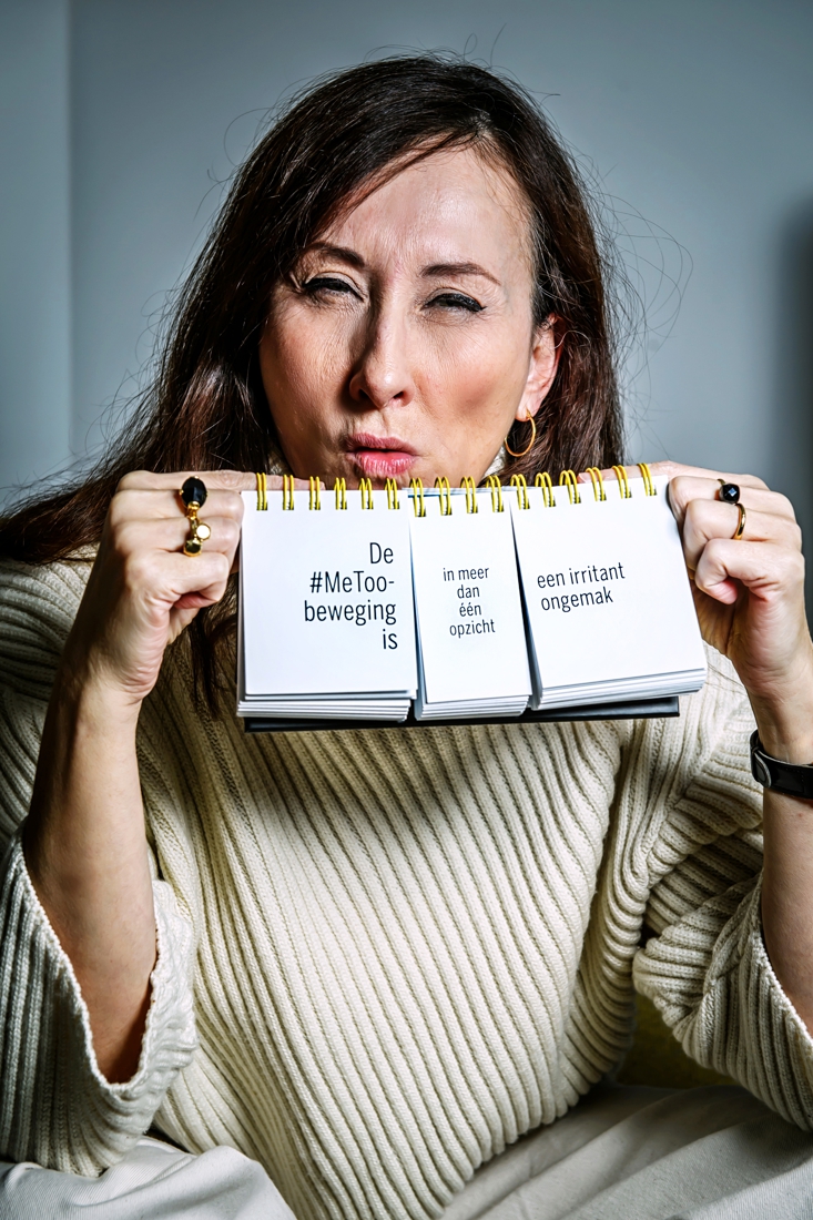 De levenslessen van Els De Pauw aan de hand van haar Flipflopper “Ik erger me blauw aan de instant meningen die iederéén heeft sinds de komst van sociale media” Het Nieuwsblad hq foto