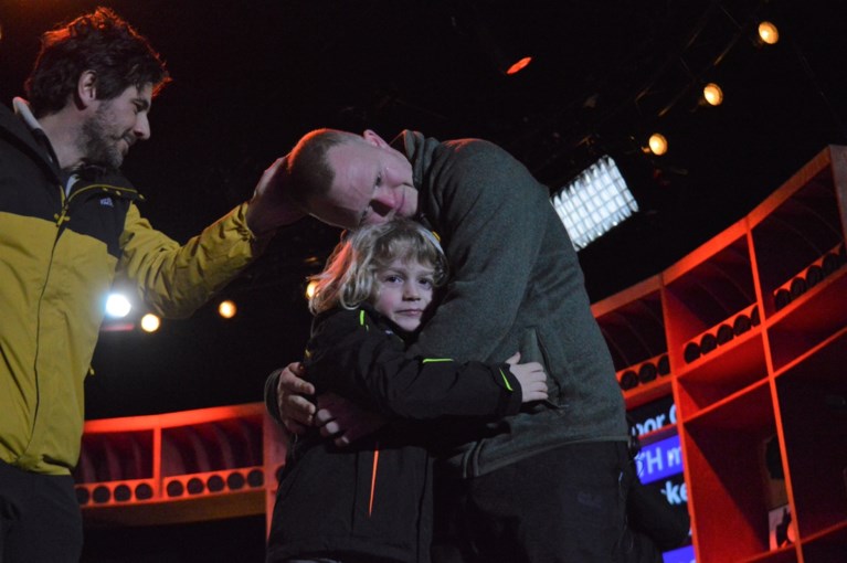 Emotionele thuiskomst voor Kevin en Dieter van Down the Snow