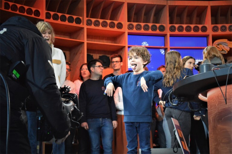 Pakkend én hilarisch: Studio Brussel eert Christophe Lambrecht, zoontje Maurice steelt show