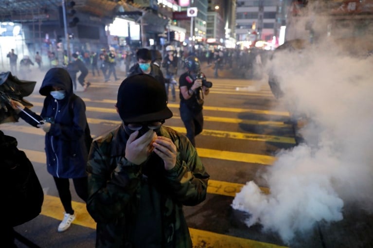 Nieuwe protesten in Hongkong op kerstavond