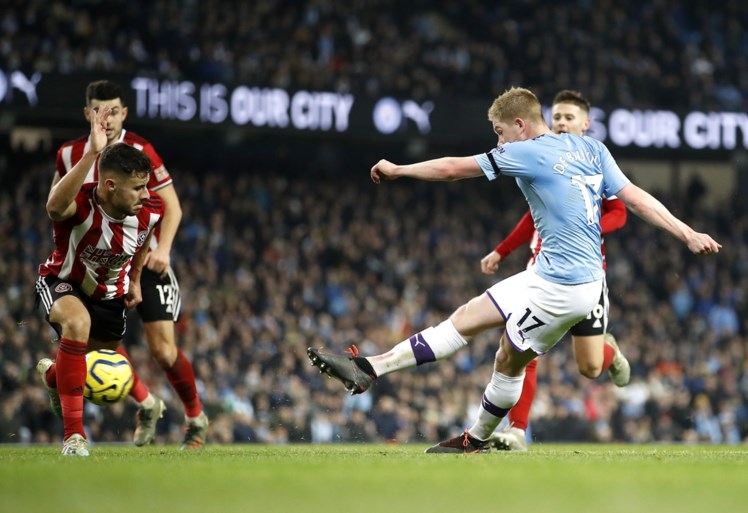 Nieuwe masterclass van Kevin De Bruyne: Rode Duivel loodst Manchester City naar zege met doelpunt en assist