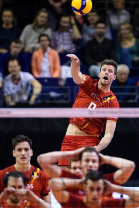 Sterke prestatie helpt Red Dragons geen stap vooruit: Belgische volleymannen onderuit tegen Slovenië