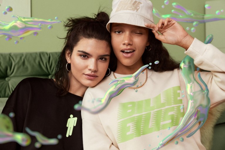 Billie Eilish ontwerpt collectie voor H&M