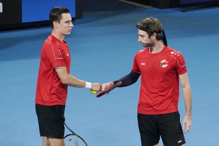 België klopt Bulgarije dankzij sterke Goffin en mannendubbel en wordt tweede in poule ATP Cup