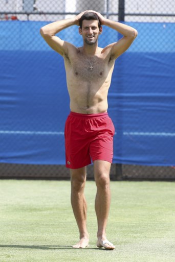 Schwalbe! Djokovic kent ook als voetballer de truken van de foor