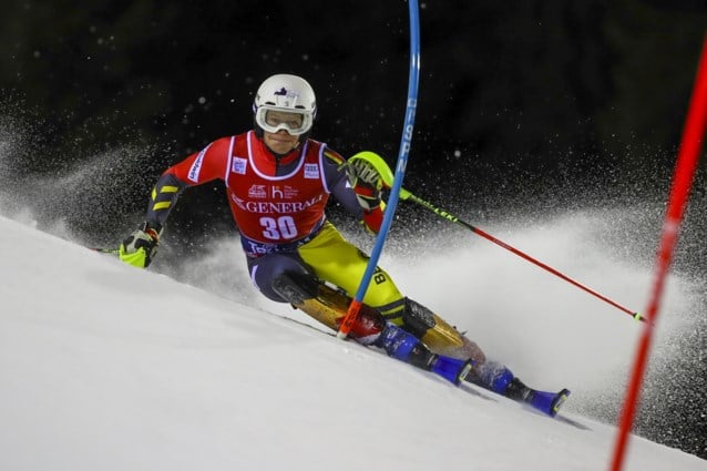 Armand Marchant komt niet verder dan 23e plaats op slalom in... - Het Nieuwsblad