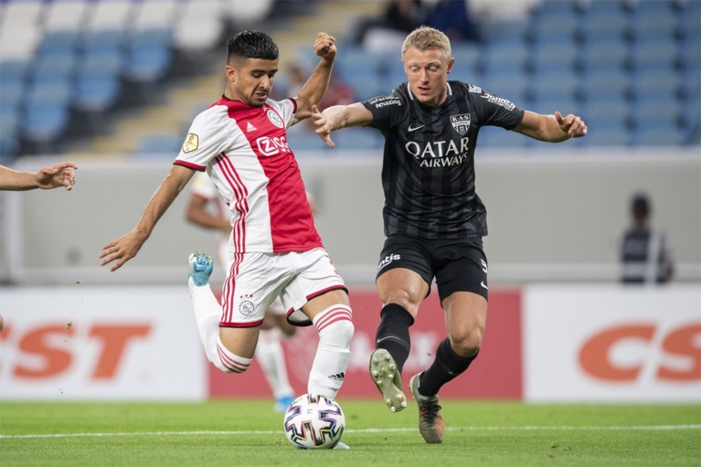 Eupen verliest maar beperkt de schade tegen Ajax in Qatar