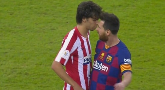 Supertalent Joao Felix Snoert Lionel Messi De Mond Atlético Het Nieuwsblad Mobile