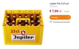 AB InBev geeft zware korting op Jupiler: “Een slechte zaak”