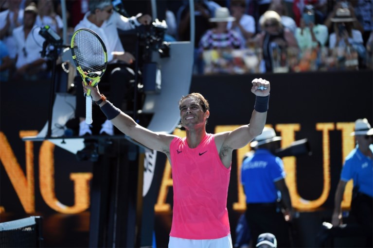 AUSTRALIAN OPEN. Rafael Nadal start als een wervelwind, Maria Sharapova moet meteen inpakken
