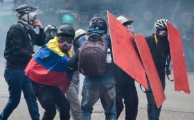 Minstens tien gewonden bij nieuwe protesten in Colombia