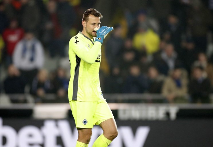 Ongeziene blunder van Simon Mignolet bij Club Brugge: “Ik moet dit accepteren en laten liggen”