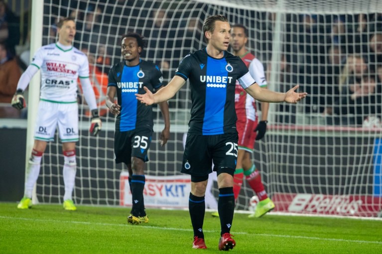 Blunder Mignolet helpt Zulte Waregem aan hoopgevend uitdoelpunt tegen Club Brugge: Big Si voelt zich even klein