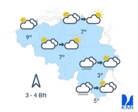 Zondag nog droog, maar daarna gaat het regenen