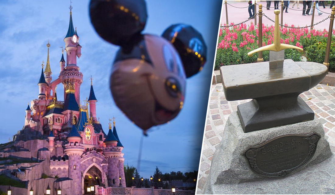 ‘Te sterke’ Disneyland-bezoeker trekt Excalibur uit aambeeld