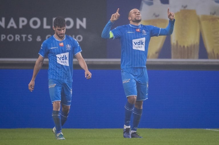 AA Gent wint met duidelijke cijfer glansrijke topper tegen RC Genk