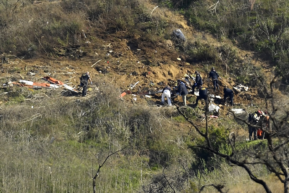 Namen van de negen slachtoffers betrokken bij de helikoptercrash van Kobe Bryant zijn bekend