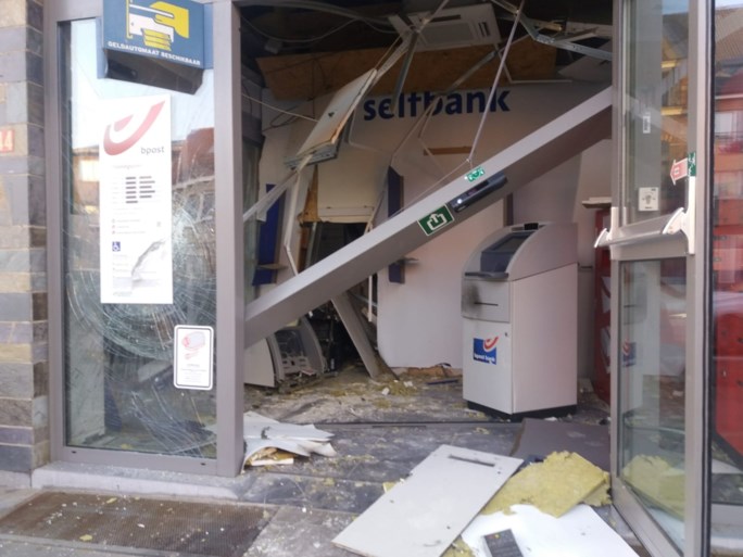 Plofkraak op bpost in Dilbeek
