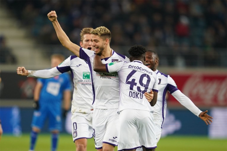 Anderlecht speelt beste uitmatch van het seizoen, maar pakt slechts een punt in Gent