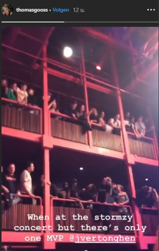 En plots zingt iedereen op concert van Stormzy voor... Jan Vertonghen