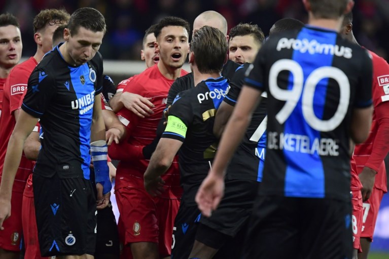 Vechten in plaats van voetballen maar Club Brugge behoudt bonus in stand na puntje in vervelende topper tegen Standard