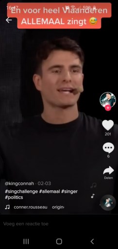 Daar zijn de eerste politici op TikTok