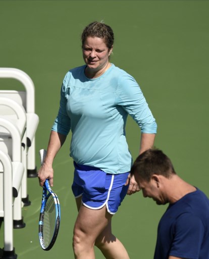 Haar collega-tennissters zijn blij met de terugkeer van Kim Clijsters, Simona Halep is onder de indruk: “Haar niveau was echt goed”