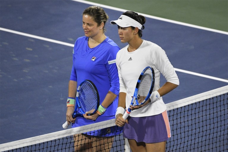 Kim Clijsters verlaat Dubai met opgeschroefd zelfvertrouwen: “Mijn trainer had me die splits eigenlijk verboden”