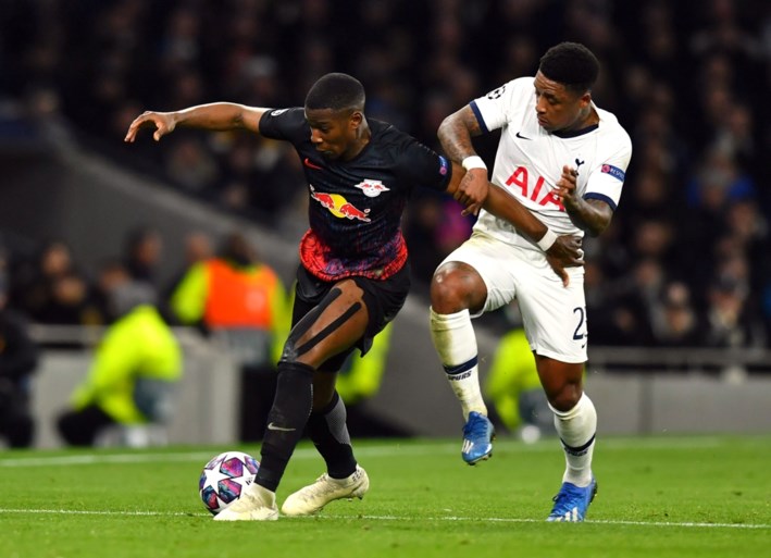 Twee RB Leipzigspelers vergissen zich van truitje bij Tottenham