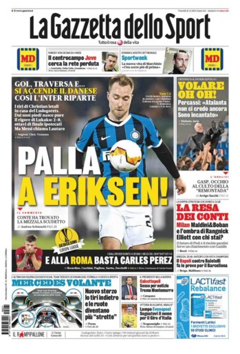 Engelsen zien “Dennis the Menace” bij Club en zoeken excuus bij de bal, AA Gent in Rome is geen groot nieuws in Italië