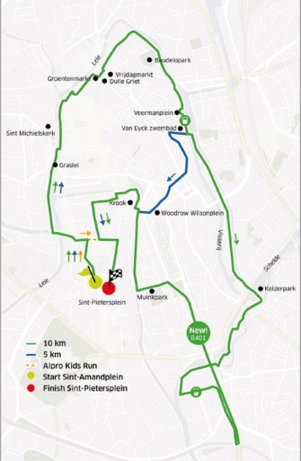 Stadsloop De Gentenaar pakt uit met spectaculaire vernieuwing: lopen op B401